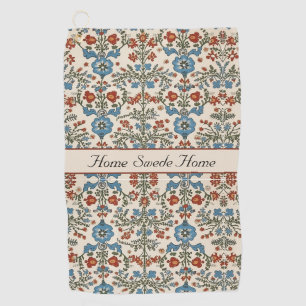 Norwegian Garden, custom Golf Towel