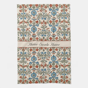 Norwegian Garden, custom Tea Towel