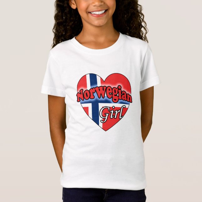 Norwegian Girl T-Shirt (Front)