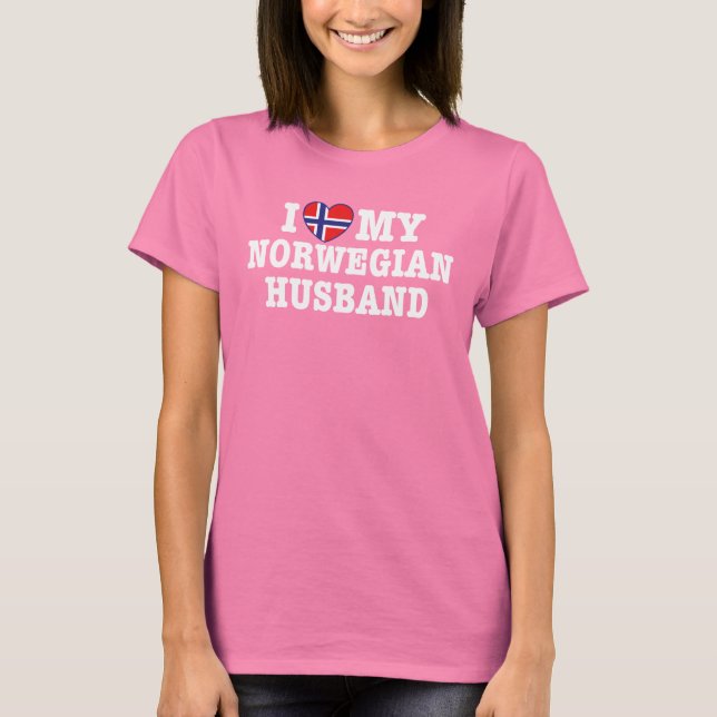 Norwegian Husband T-Shirt (Front)