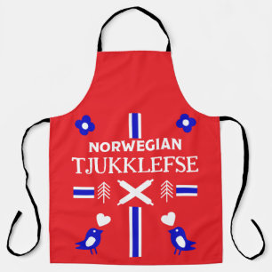 Norwegian Lefse Flatbread Apron