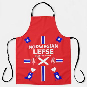 Norwegian Lefse Flatbread Apron