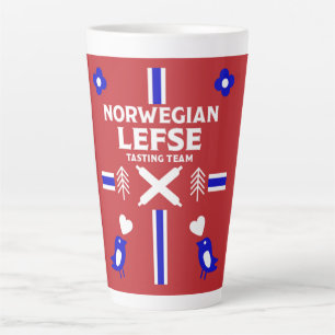 Norwegian Lefse Flatbread Latte Mug