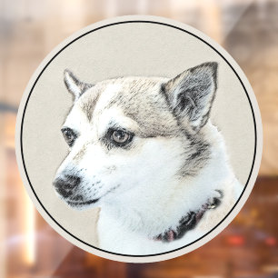 Norwegian Lundehund Painting - Original Dog Art