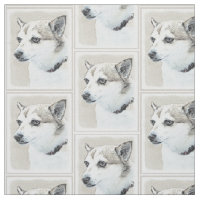 Norwegian Lundehund Painting - Original Dog Art