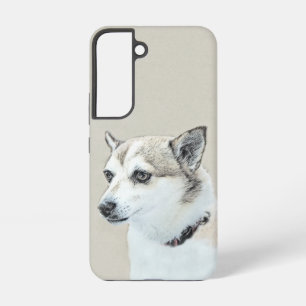 Norwegian Lundehund Painting - Original Dog Art Samsung Galaxy Case