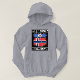 Norwegian Minnesotan American Hoodie