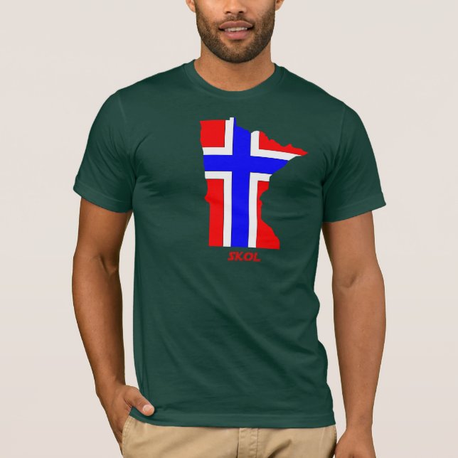 Norwegian Minnesotan T-Shirt (Front)