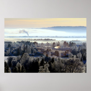 Norwegian Morning Frost Poster