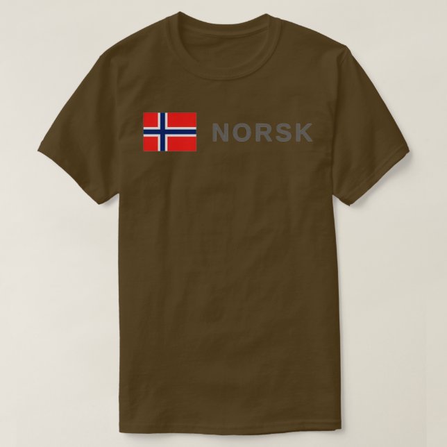 Norwegian Norway T-Shirt (Design Front)