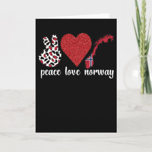 Norwegian Roots Norway Flag Norwegian Heritage Card