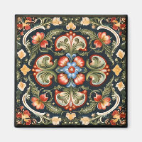Norwegian Rosemaling Decorative