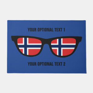 Norwegian Shades custom door mats