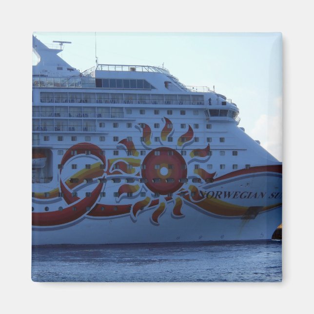 Norwegian Sun Magnet (Front)