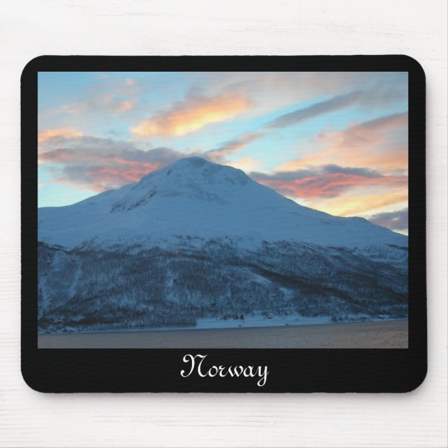 Norwegian Sunrise Mouse Pad (Front)