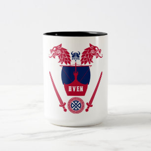 Norwegian Viking Two-Tone Coffee Mug