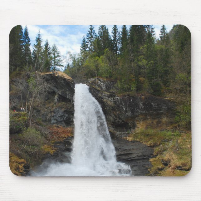 Norwegian Waterfall Mousepad (Front)