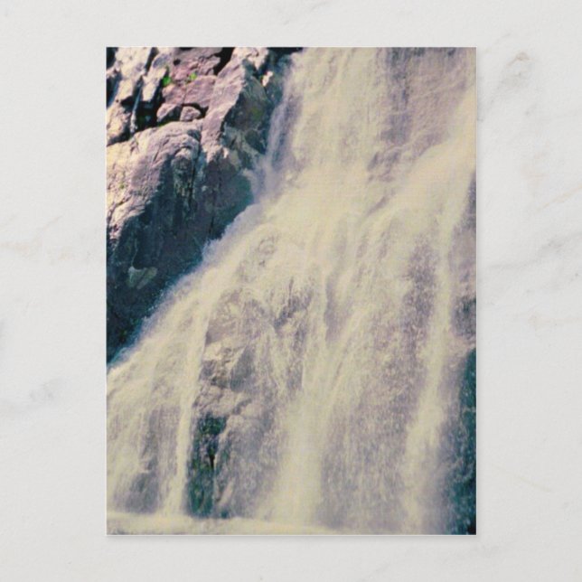 Norwegian Waterfall Postcard (Front)