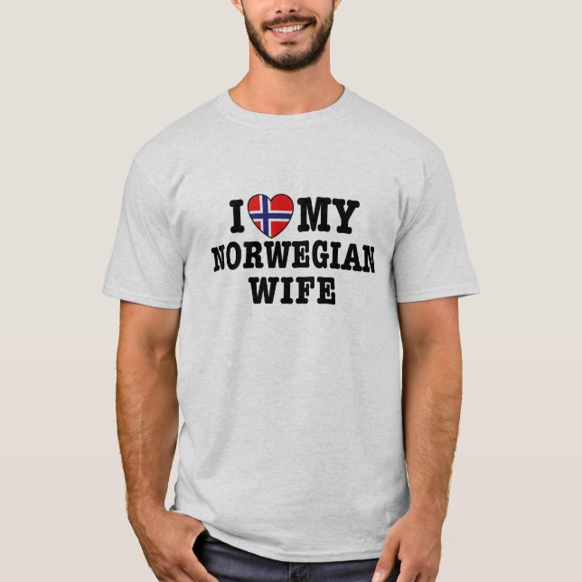 Norwegian Wife T-Shirt (Front)