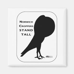 Norwich Croppers Stand Tall Magnet