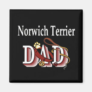 norwich terrier dad Magnet