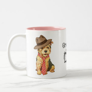 Norwich Terrier Dad Two-Tone Coffee Mug