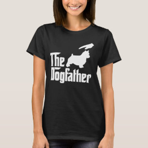 Norwich Terrier Dog Dad The DogFather Funny Dogs L T-Shirt