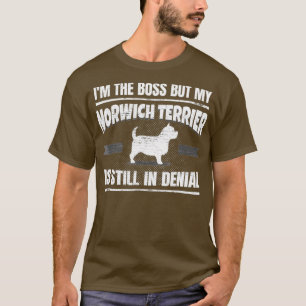 Norwich Terrier Dog Training Funny Dog Lover T-Shirt