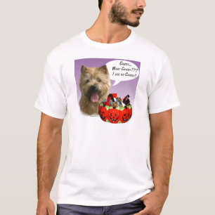Norwich Terrier Halloween Candy T-Shirt