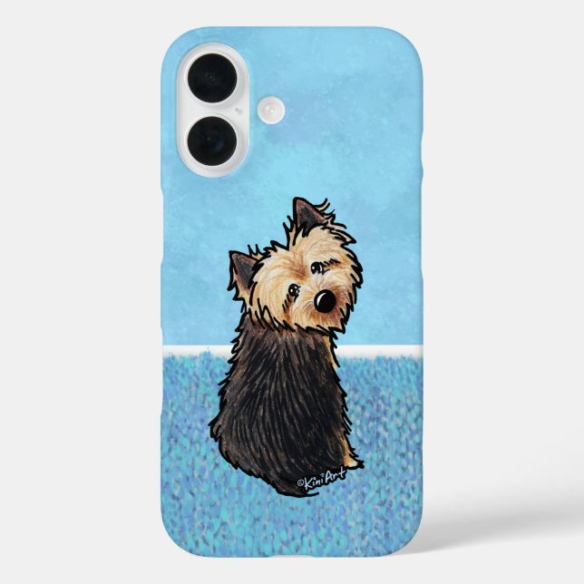 Norwich Terrier iPhone / iPad case (Back)