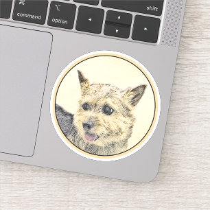 Norwich Terrier Painting - Cute Original Dog Art