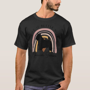 Norwich Terrier Rainbow Dog Mum T-Shirt
