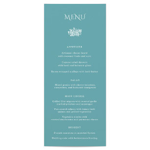 Norwich Wedding Dinner Menu