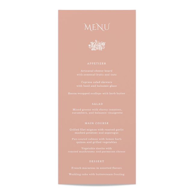 Norwich Wedding Dinner Menu (Creator Uploaded)