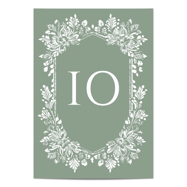 Norwich Wedding Table Number (Creator Uploaded)