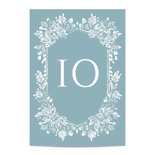 Norwich Wedding Table Number (Creator Uploaded)