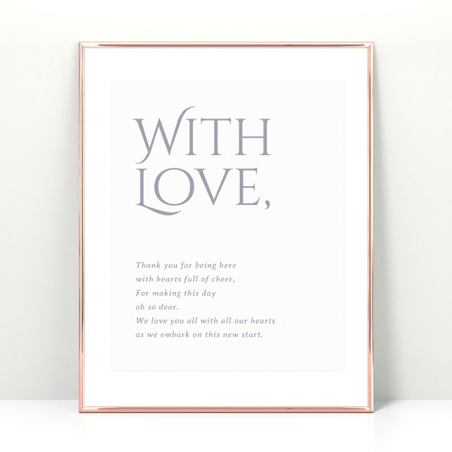 Norwich Wedding Thank You for Attending Sign (Creator Uploaded)