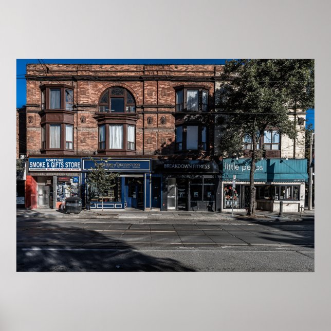 Nos 736 - 742 Queen St E 1 Colour Version Poster (Front)