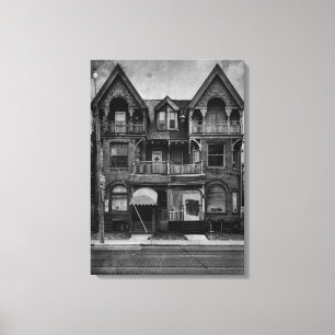 Nos 9 - 11 Spadina Road 3 Old Film Version Canvas Print