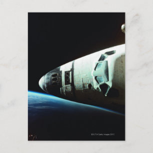 Nose of a Space Shuttle Postcard