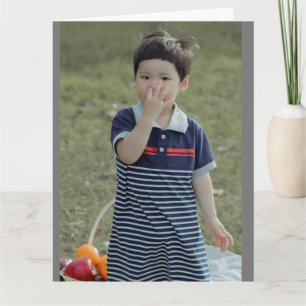 NOSE PICKER CUTE CHINESE GIRL BIRTHDAY CARDS