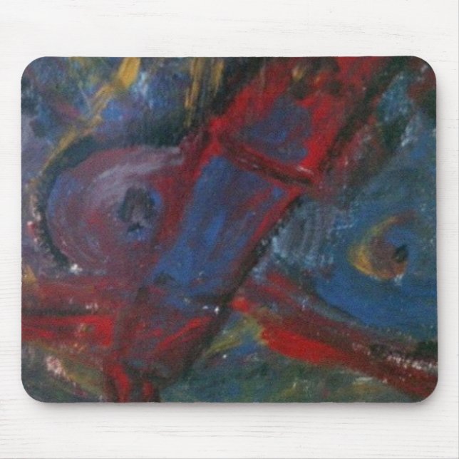 Nose Scribe Mouse Pad (Front)