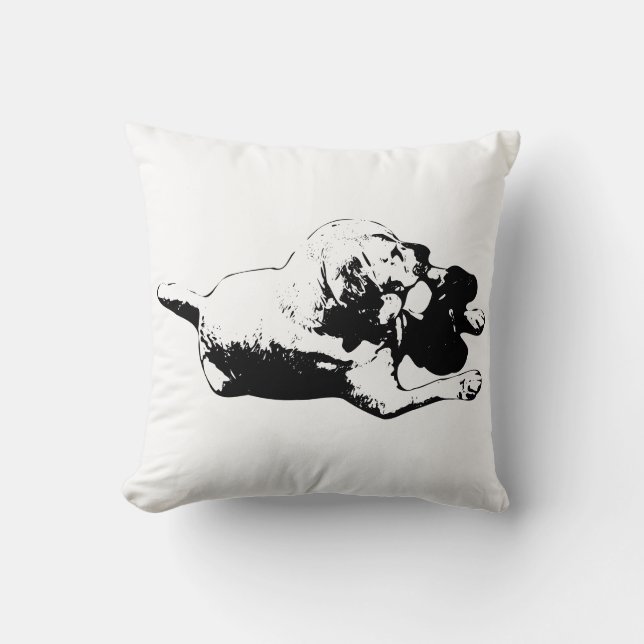 Nose-to-Nose Calm Cushion (Front)