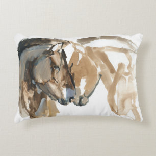 Nose to Nose Decorative Cushion