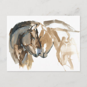 Nose to Nose Postcard