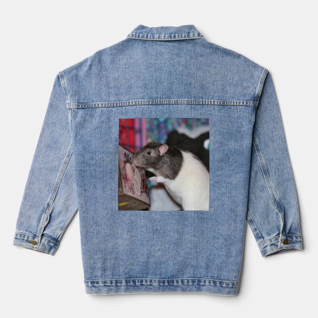 Nosey Denim Jacket (Back)