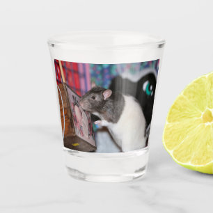 Nosey Shot Glass