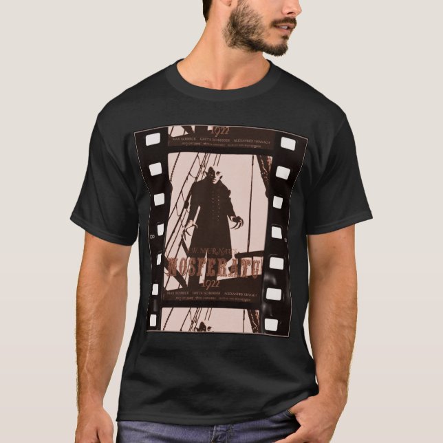 Nosferatu '1922' Filmstrip T-Shirt (Front)