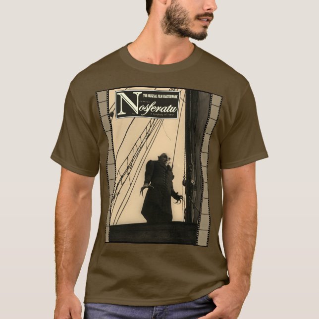 Nosferatu Horror Film T-Shirt (Front)