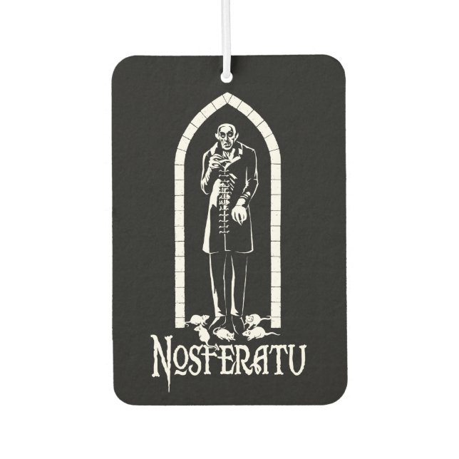 Nosferatu Vampire Car Air Freshener (Front)